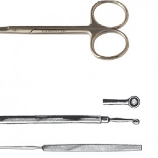 dermatology instruments and kit